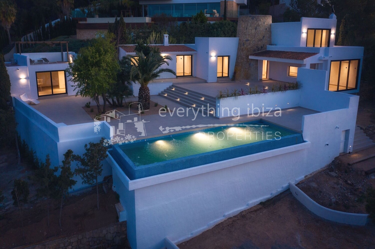 Elegant Modernised Villa with Super Sea Views, ref. 1470, for sale in Ibiza by everything ibiza Properties