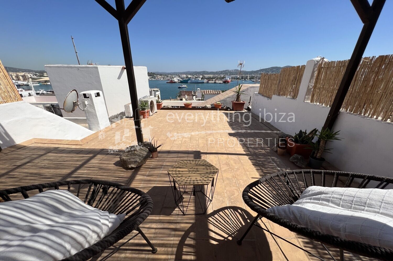 Charming 3 Storey Traditional Townhouse in La Marina, Ibiza Town, ref. 1476, for sale in Ibiza by everything ibiza Properties