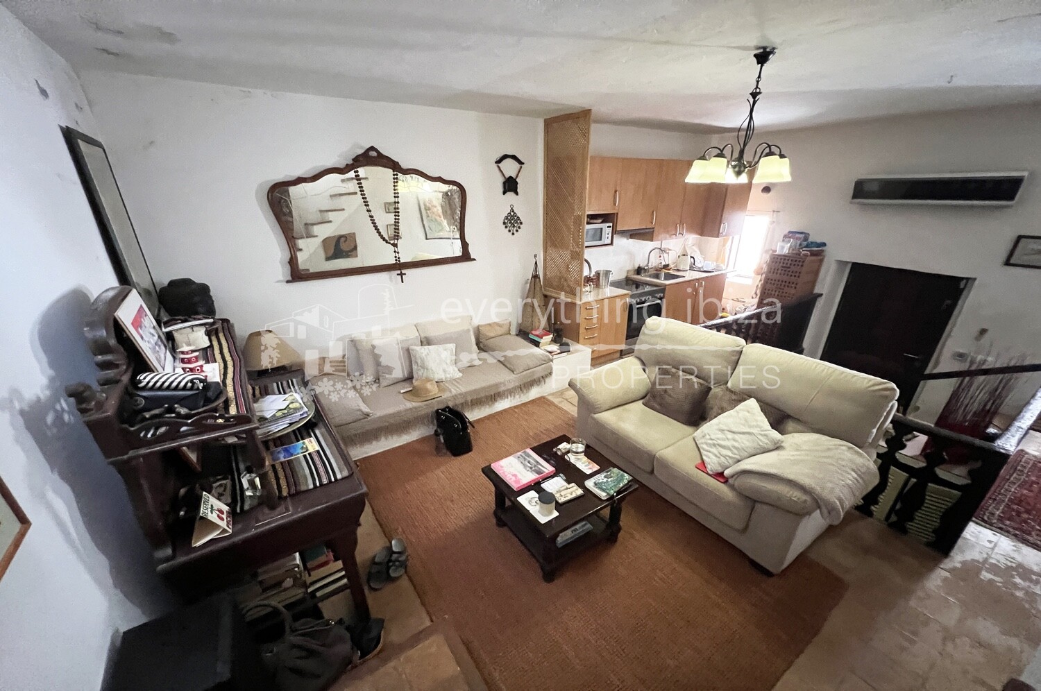 Charming 3 Storey Traditional Townhouse in La Marina, Ibiza Town, ref. 1476, for sale in Ibiza by everything ibiza Properties