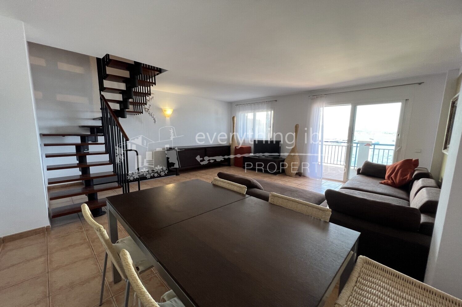 Frontline Duplex Penthouse with Sea & Sunset Views, ref. 1479, for sale in Ibiza by everything ibiza Properties