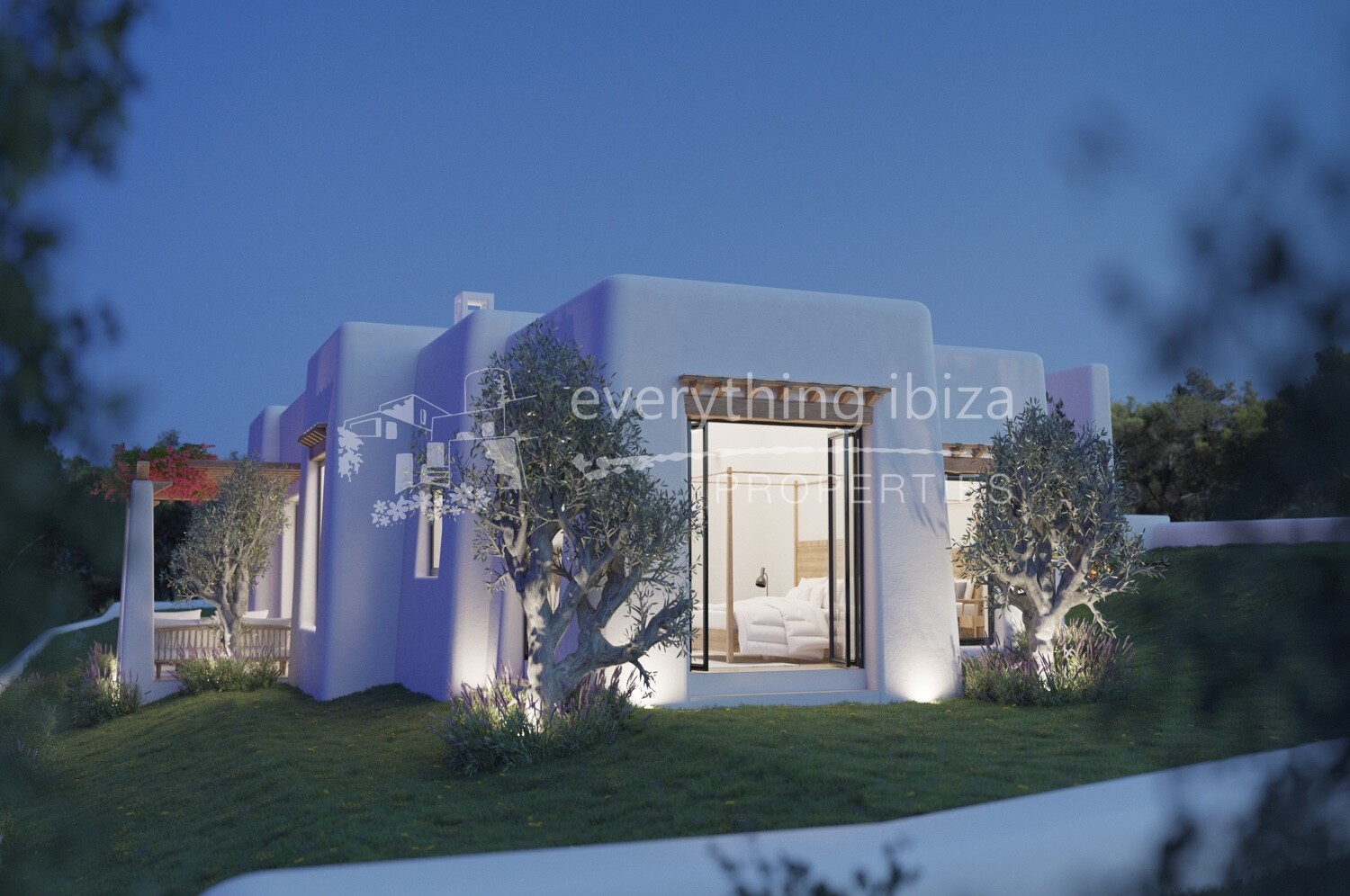 Large Country Plot with 'Blakstad' Designed Villa Project, ref. 1481, for sale in Ibiza by everything ibiza Properties