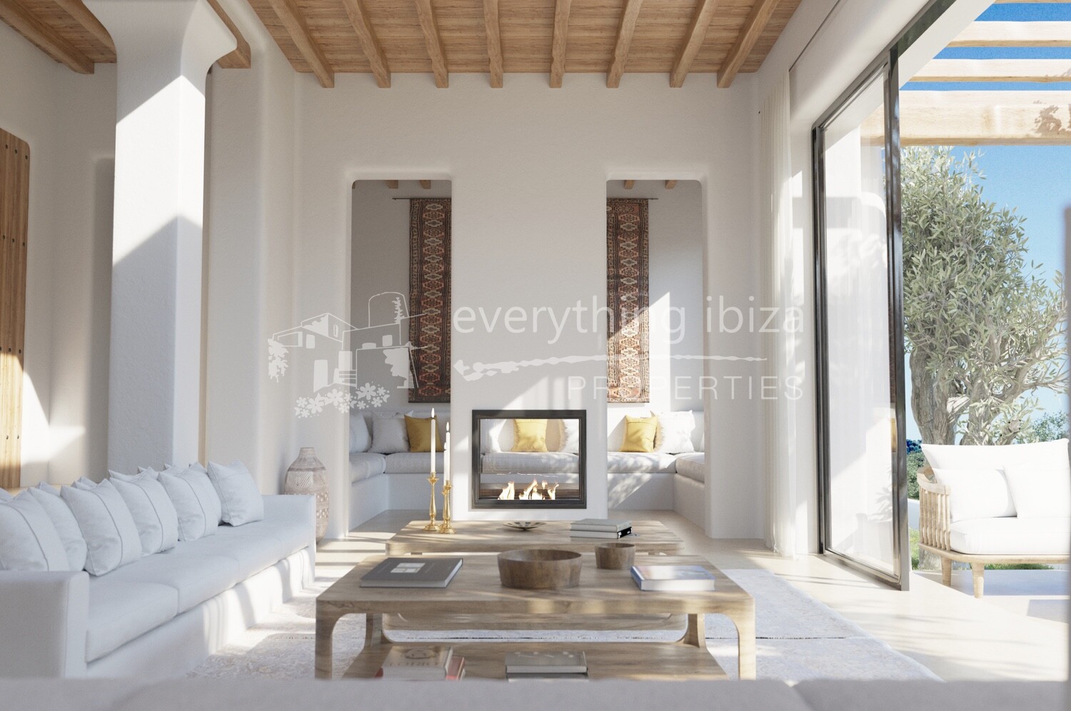 Large Country Plot with 'Blakstad' Designed Villa Project, ref. 1481, for sale in Ibiza by everything ibiza Properties