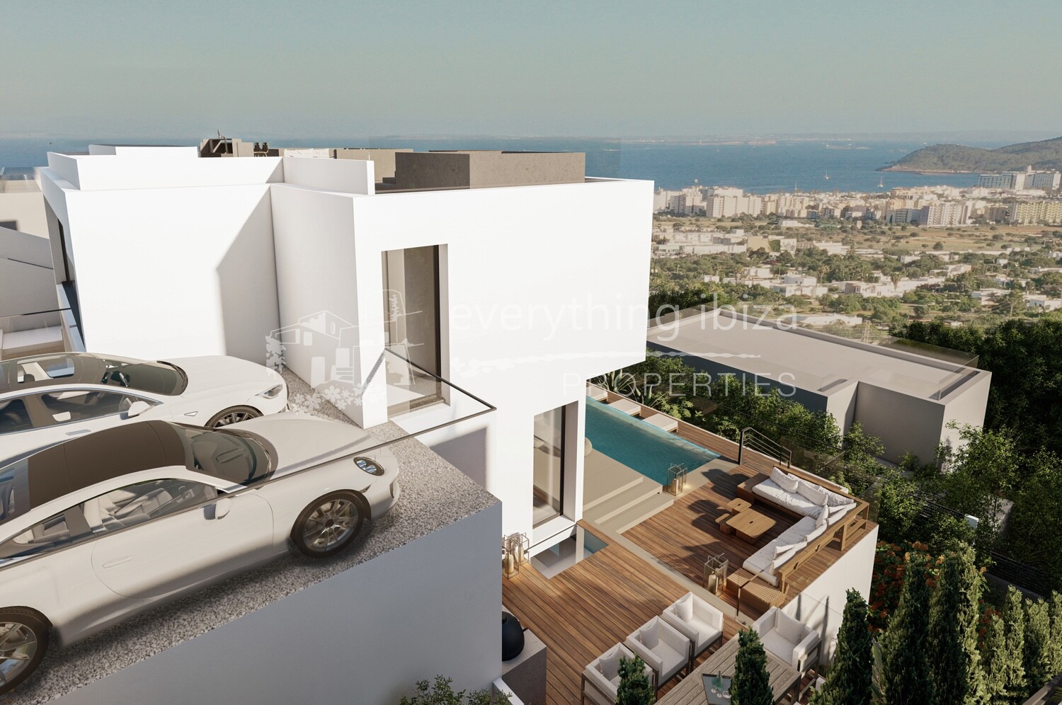 Brand New Luxury Villa with Magnificent Views, ref. 1483, for sale in Ibiza by everything ibiza Properties