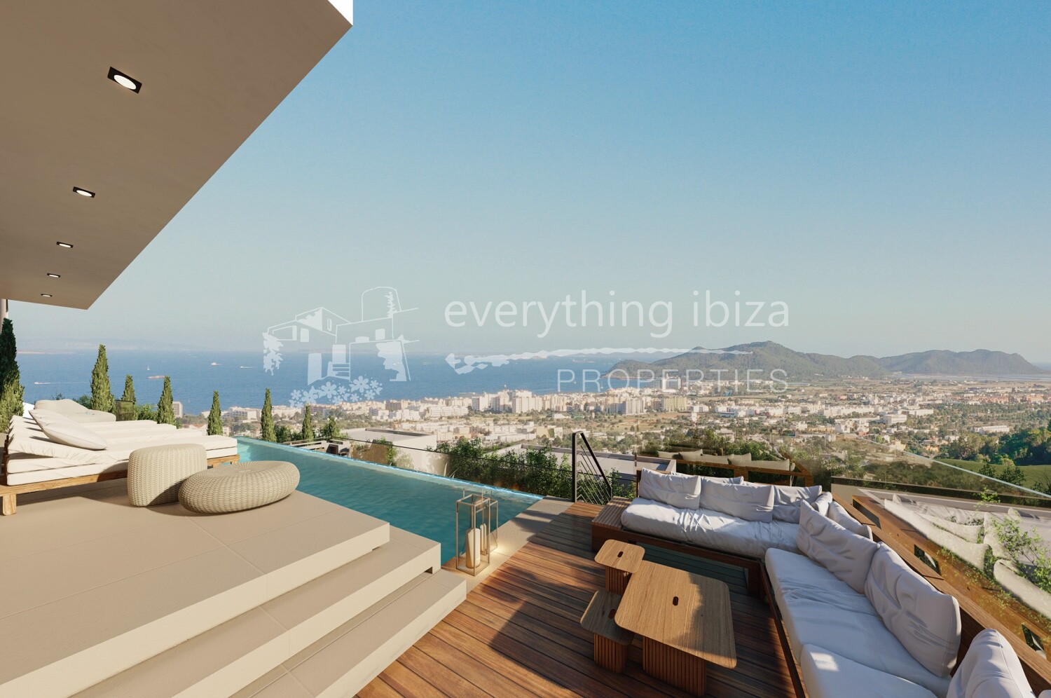 Brand New Luxury Villa with Magnificent Views, ref. 1483, for sale in Ibiza by everything ibiza Properties