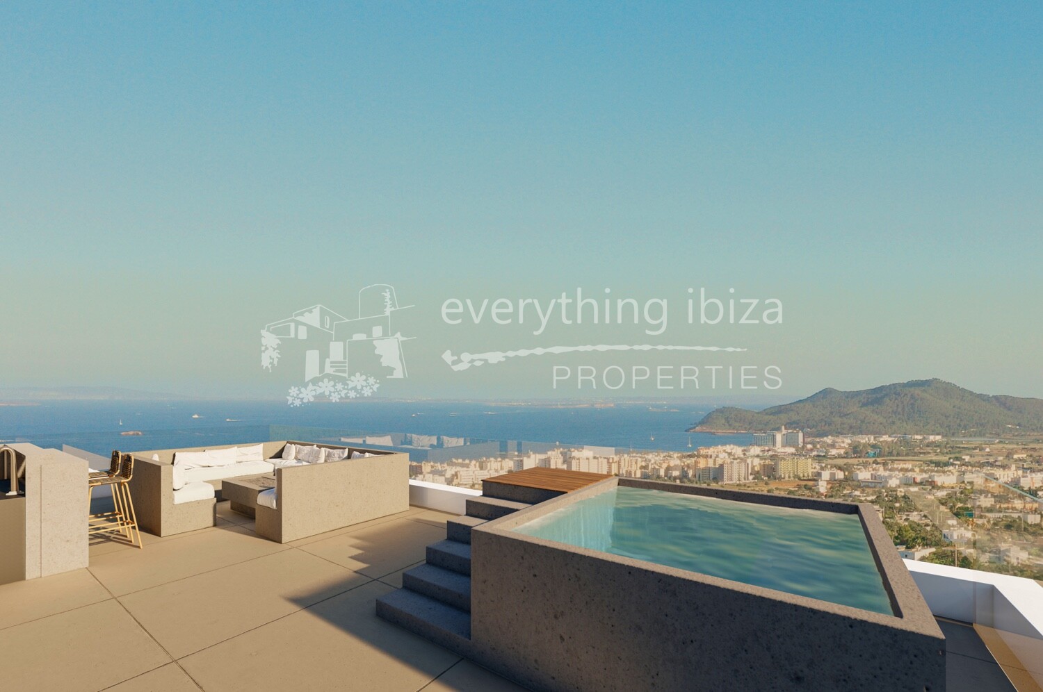 Brand New Luxury Villa with Magnificent Views, ref. 1483, for sale in Ibiza by everything ibiza Properties