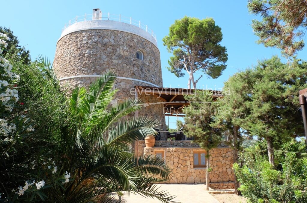 Charming Villa with Tower Close to Popular Beaches, ref. 1486, for sale in Ibiza by everything ibiza Properties