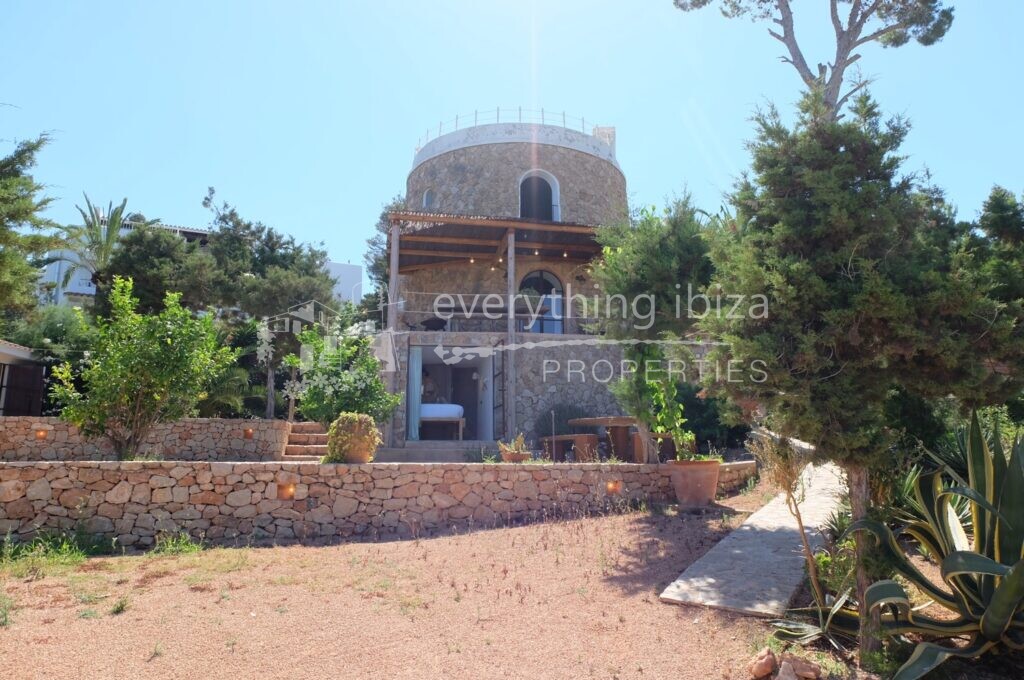 Charming Villa with Tower Close to Popular Beaches, ref. 1486, for sale in Ibiza by everything ibiza Properties