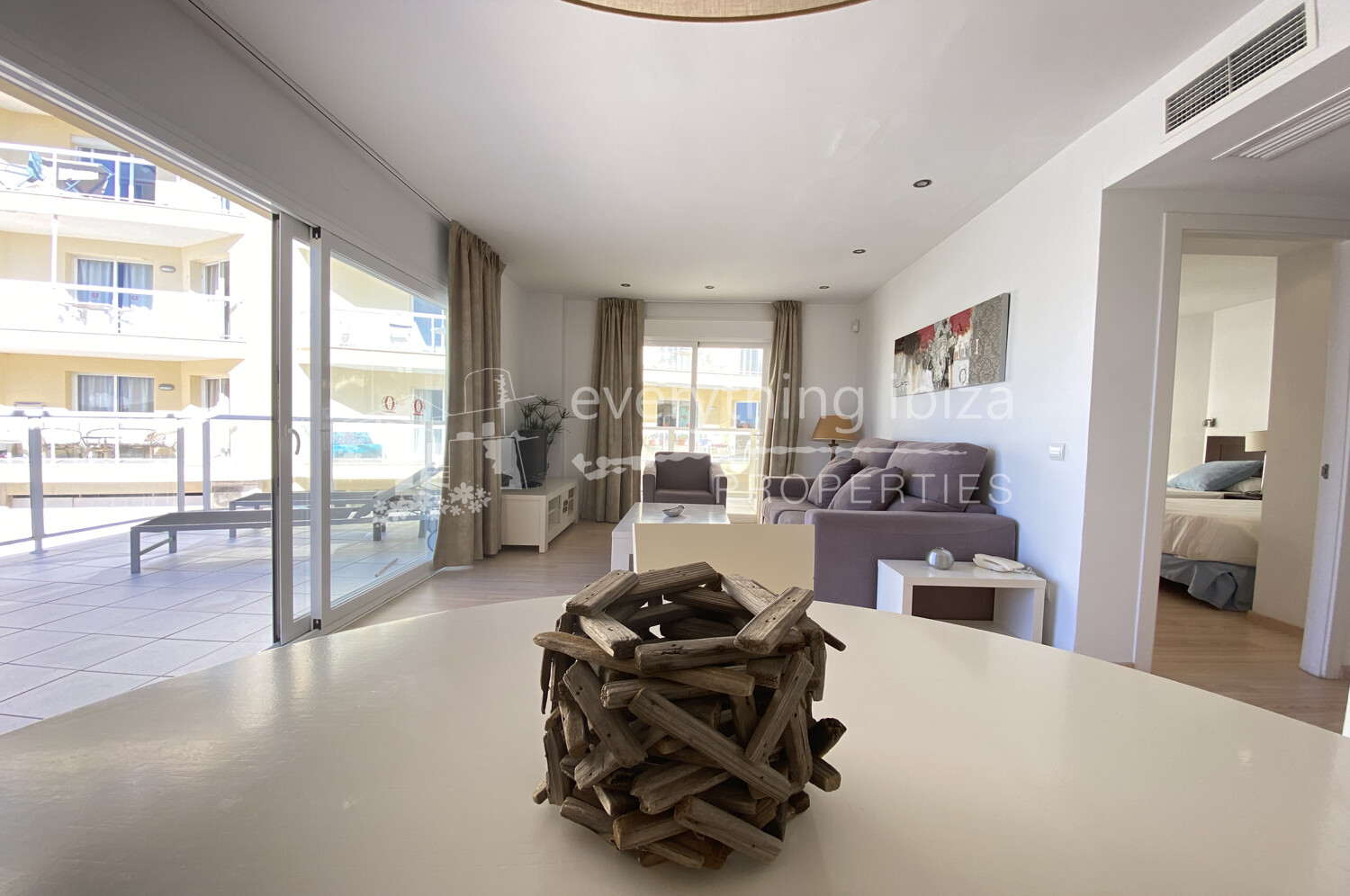 Modern, Spacious 3 Bed Apartment with Lovely Sea Views, ref. 1494, for sale in Ibiza by everything ibiza Properties