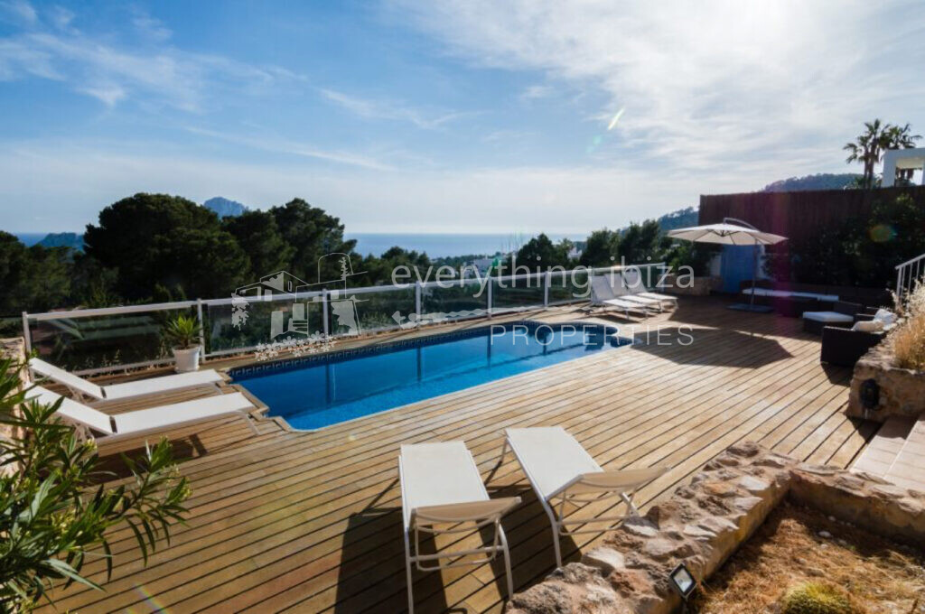 Charming House with Tourist License & Superb Views to Es Vedra, ref. 1496, for sale in Ibiza by everything ibiza Properties