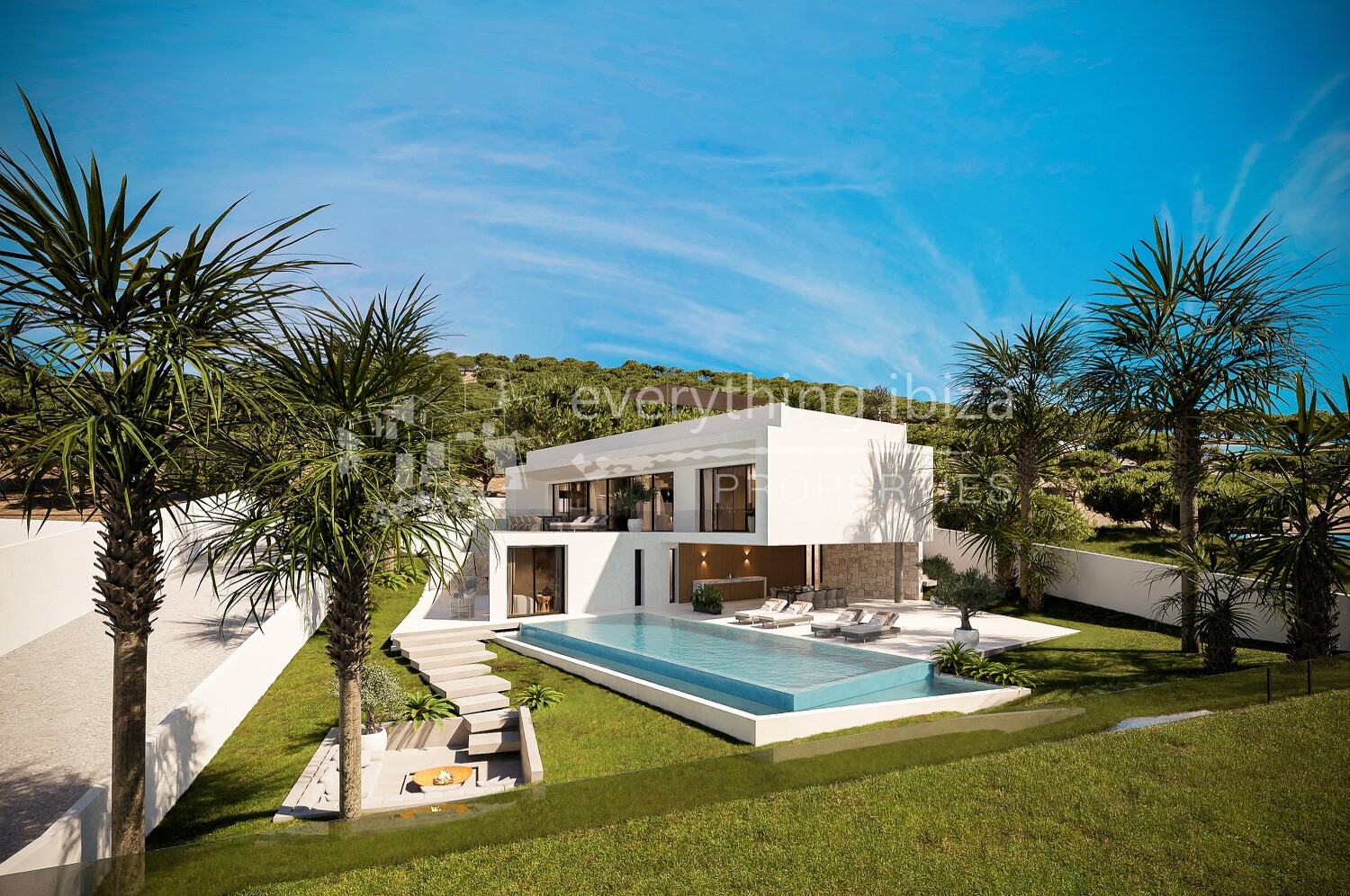 Magnificent Modern Villa in Vista Alegre with Stunning Views, ref. 1501, for sale in Ibiza by everything ibiza Properties