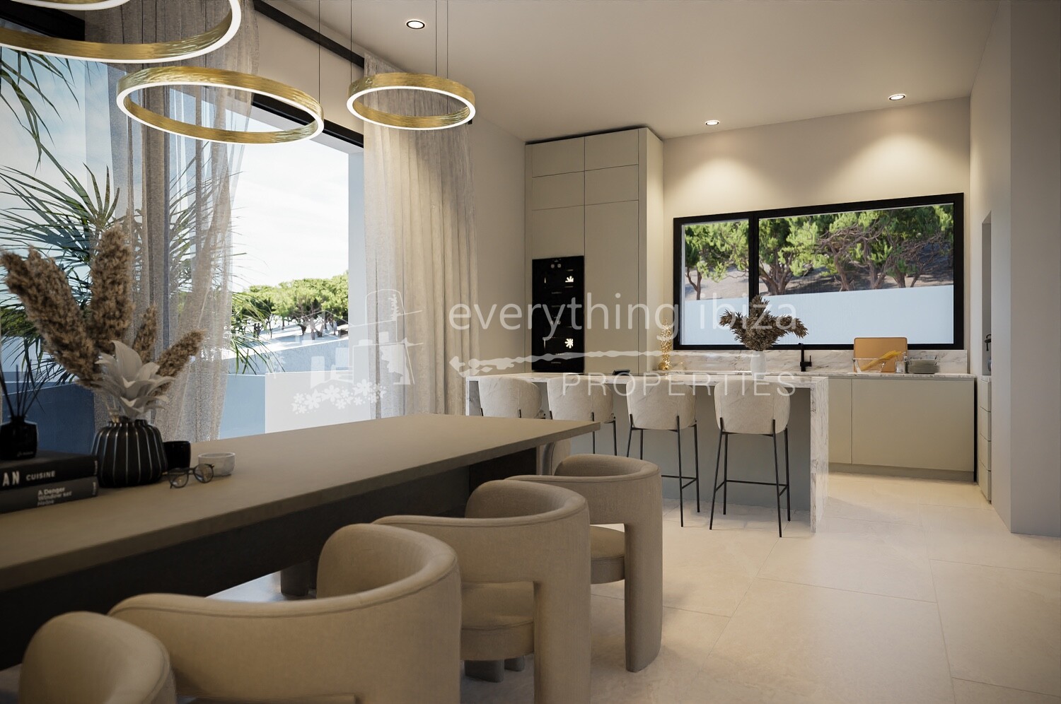 Magnificent Modern Villa in Vista Alegre with Stunning Views, ref. 1501, for sale in Ibiza by everything ibiza Properties