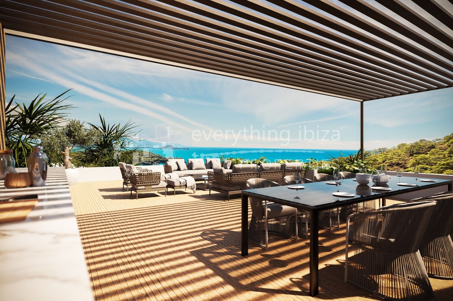 Magnificent Modern Villa in Vista Alegre with Stunning Views, ref. 1501, for sale in Ibiza by everything ibiza Properties