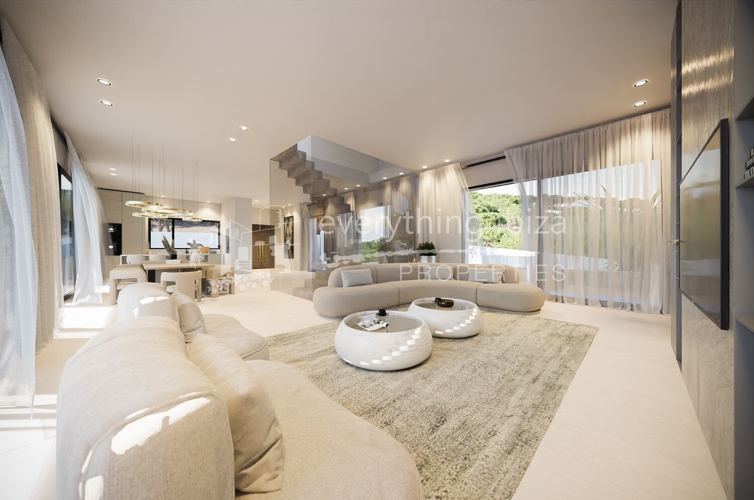 Magnificent Modern Villa in Vista Alegre with Stunning Views, ref. 1501, for sale in Ibiza by everything ibiza Properties