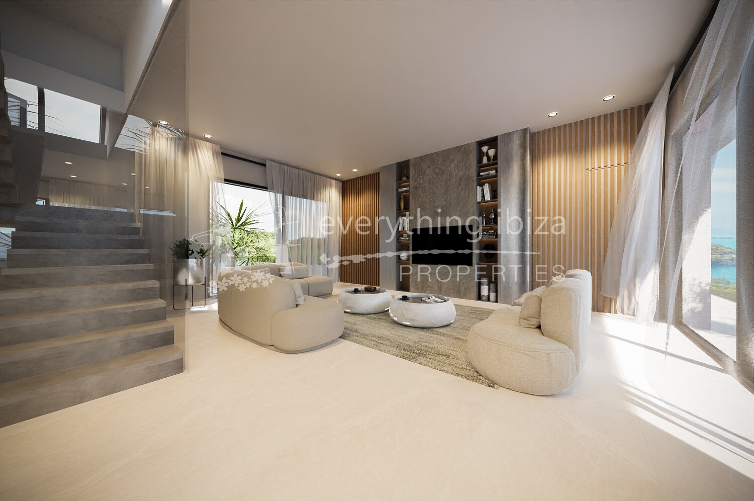 Magnificent Modern Villa in Vista Alegre with Stunning Views, ref. 1501, for sale in Ibiza by everything ibiza Properties