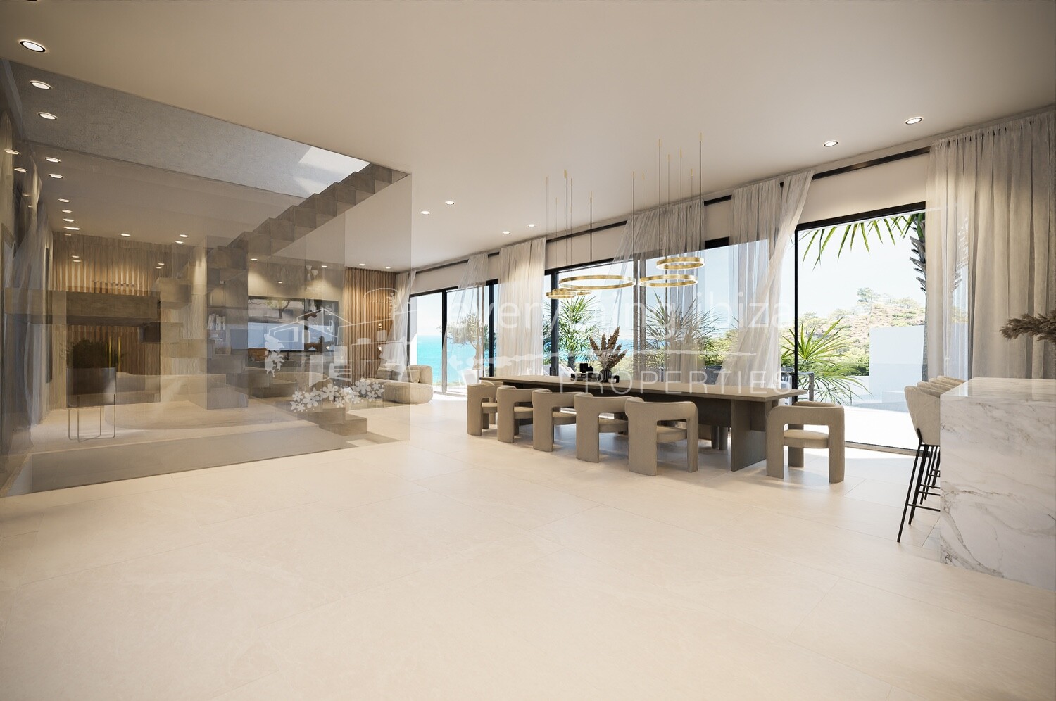 Magnificent Modern Villa in Vista Alegre with Stunning Views, ref. 1501, for sale in Ibiza by everything ibiza Properties