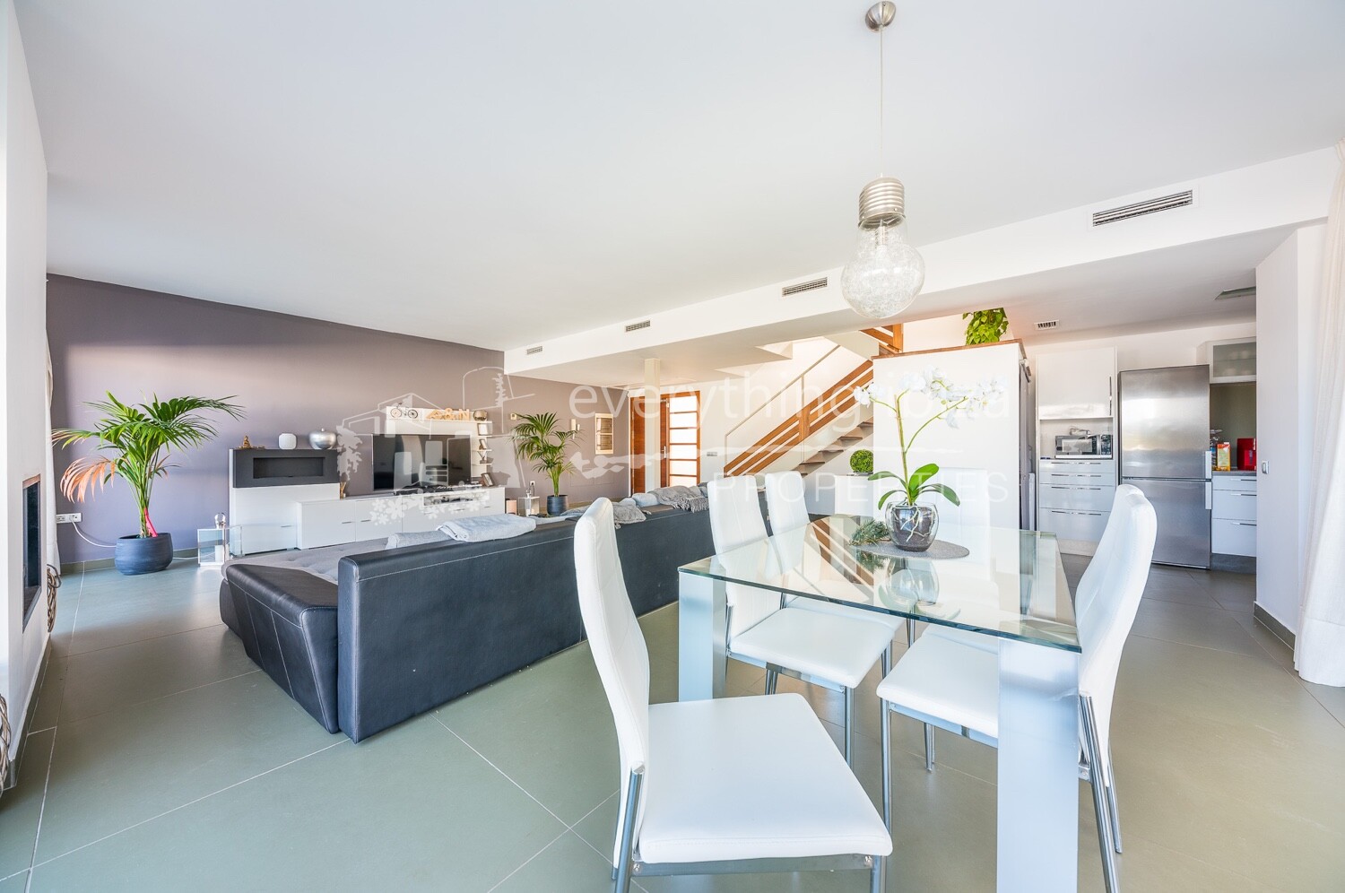 Elegant Modern Corner Townhouse in Stylish Roca Llisa, ref. 1504, for sale in Ibiza by everything ibiza Properties