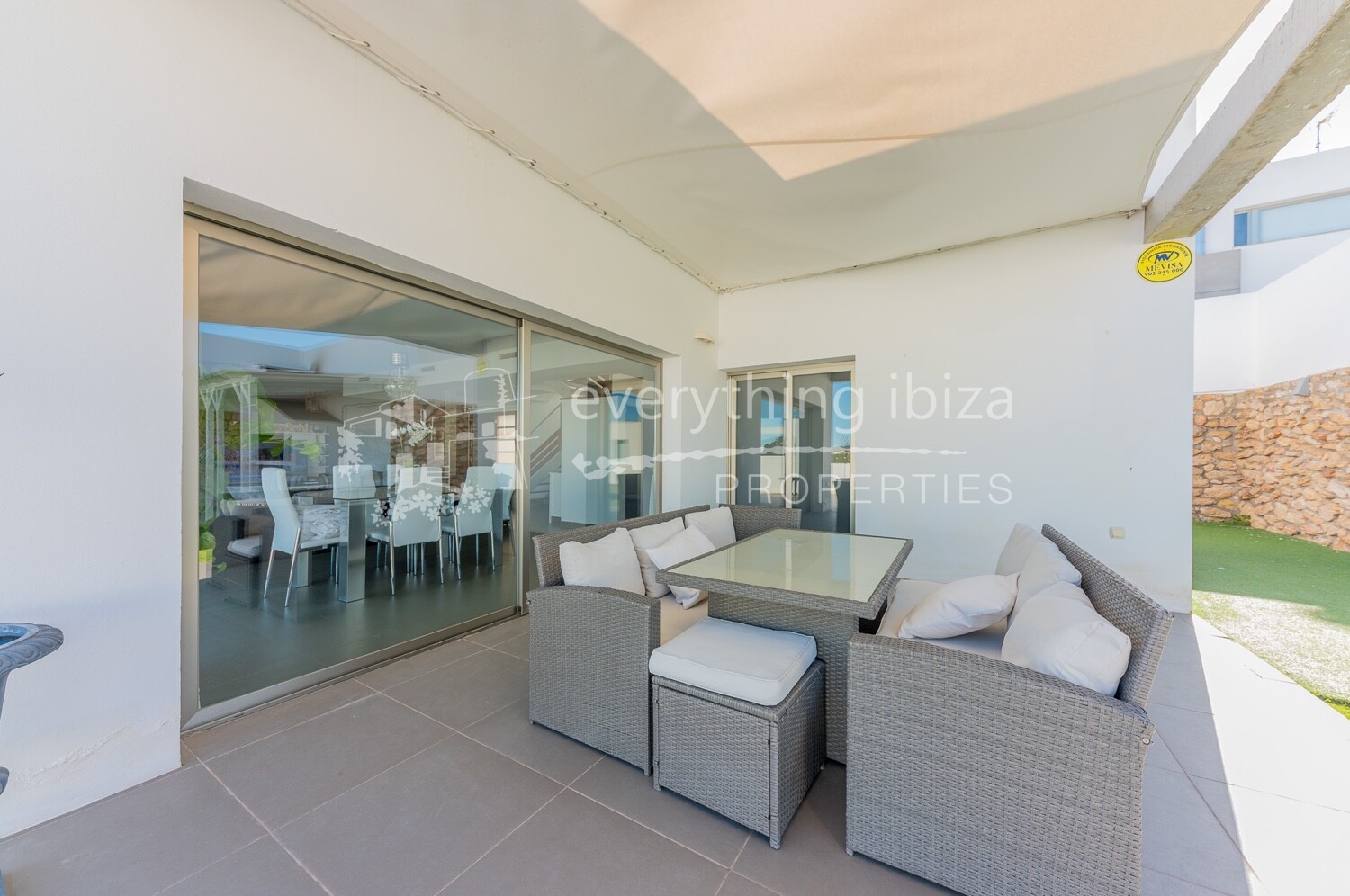 Elegant Modern Corner Townhouse in Stylish Roca Llisa, ref. 1504, for sale in Ibiza by everything ibiza Properties