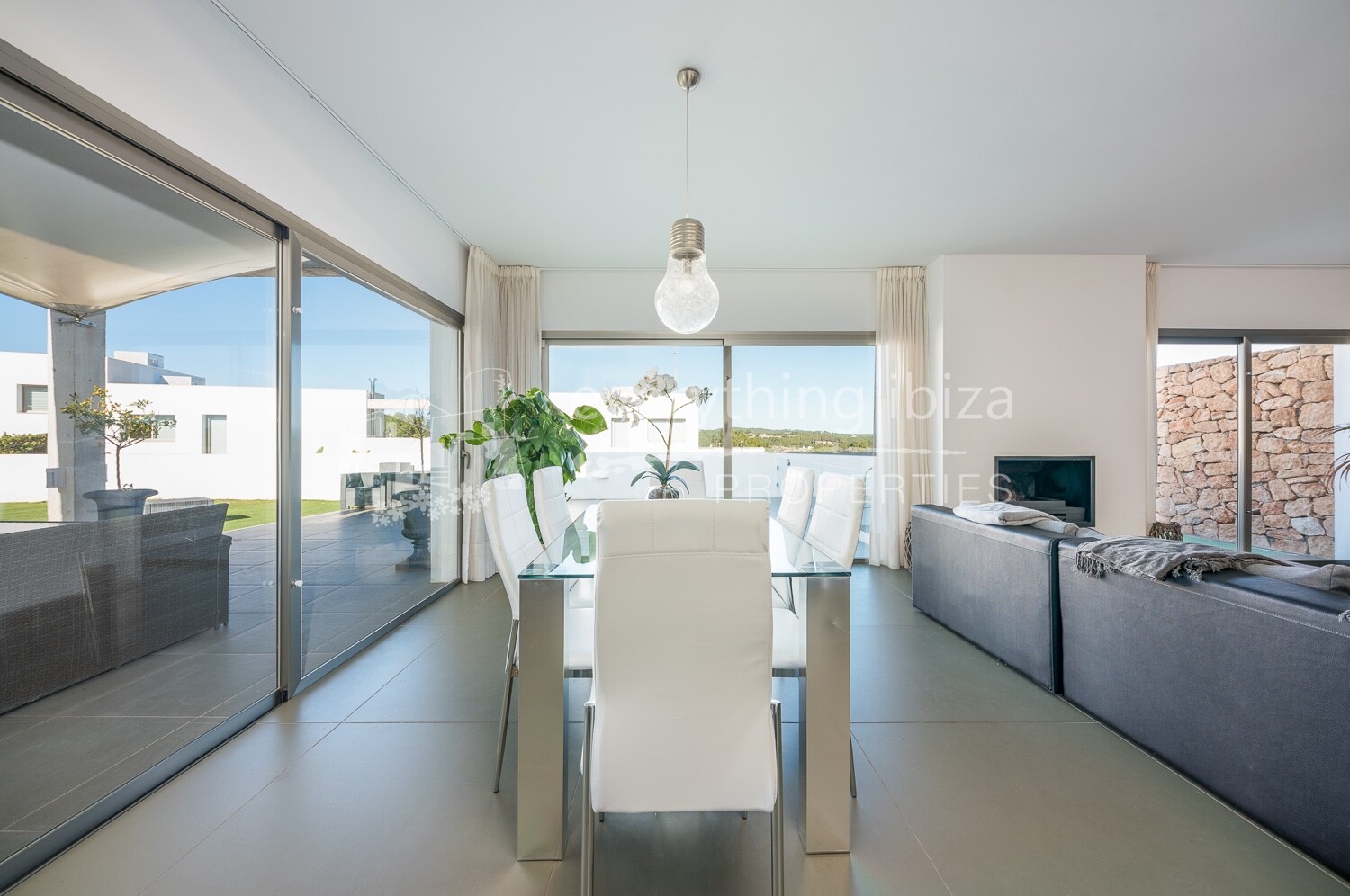 Elegant Modern Corner Townhouse in Stylish Roca Llisa, ref. 1504, for sale in Ibiza by everything ibiza Properties