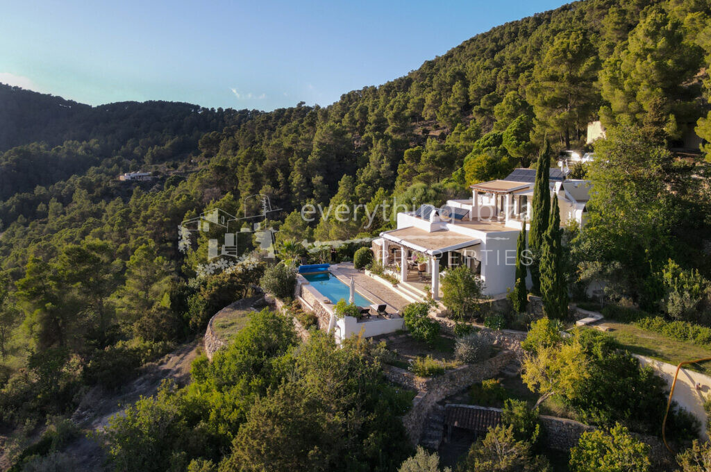 Elegant Hillside Finca with Stunning Views & Touristic License, ref. 1515, for sale in Ibiza by everything ibiza Properties