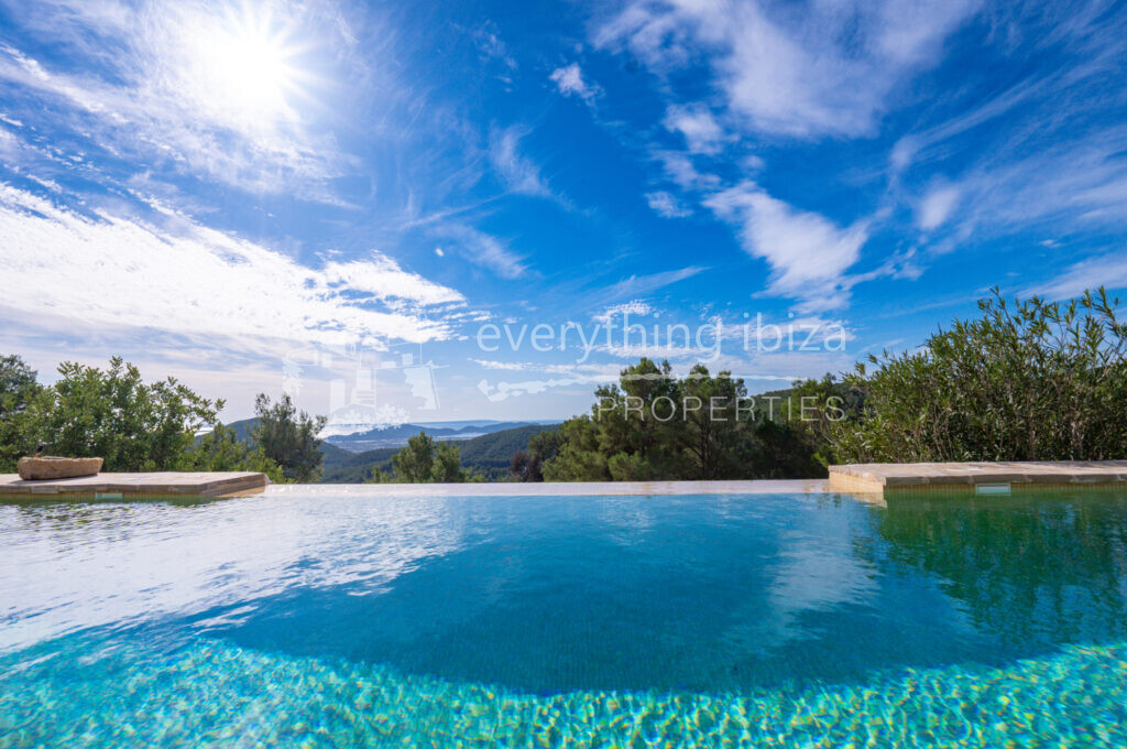 Elegant Hillside Finca with Stunning Views & Touristic License, ref. 1515, for sale in Ibiza by everything ibiza Properties