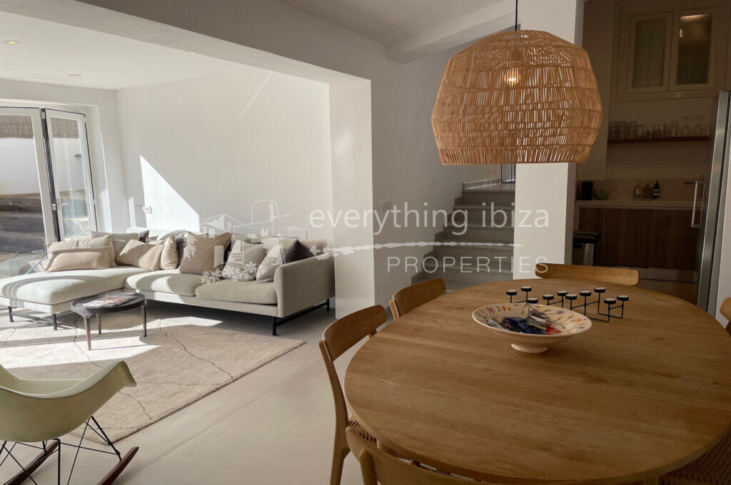 Charming Corner Townhouse Within Minutes of Sant Josep Village, ref. 1519, for sale in Ibiza by everything ibiza Properties