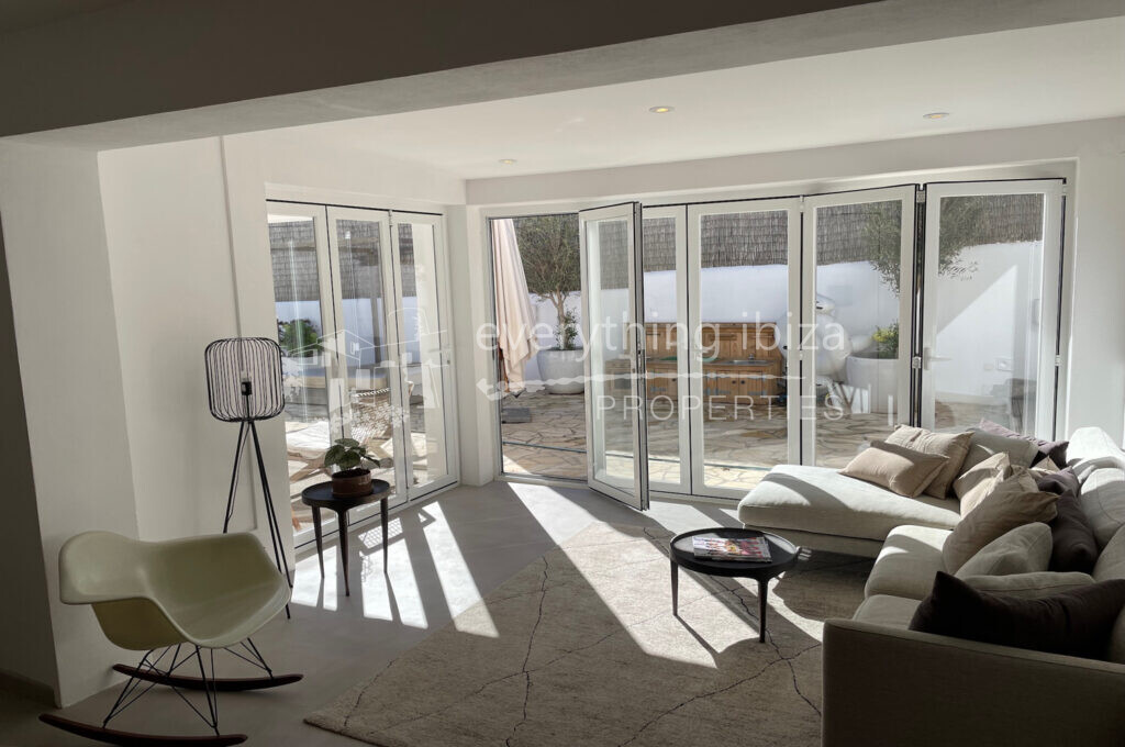 Charming Corner Townhouse Within Minutes of Sant Josep Village, ref. 1519, for sale in Ibiza by everything ibiza Properties