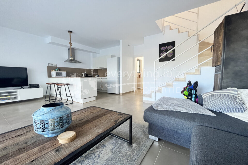 Modern Elegant 3 Bed Townhouse near Cala Tarida Beach, ref. 1530, for sale in Ibiza by everything ibiza Properties