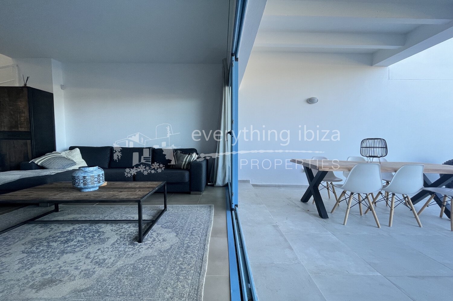 Modern Elegant 3 Bed Townhouse near Cala Tarida Beach, ref. 1530, for sale in Ibiza by everything ibiza Properties