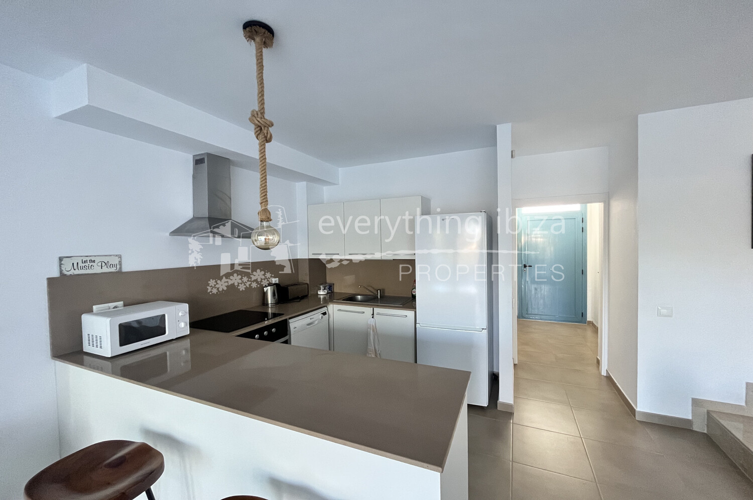 Modern Elegant 3 Bed Townhouse near Cala Tarida Beach, ref. 1530, for sale in Ibiza by everything ibiza Properties