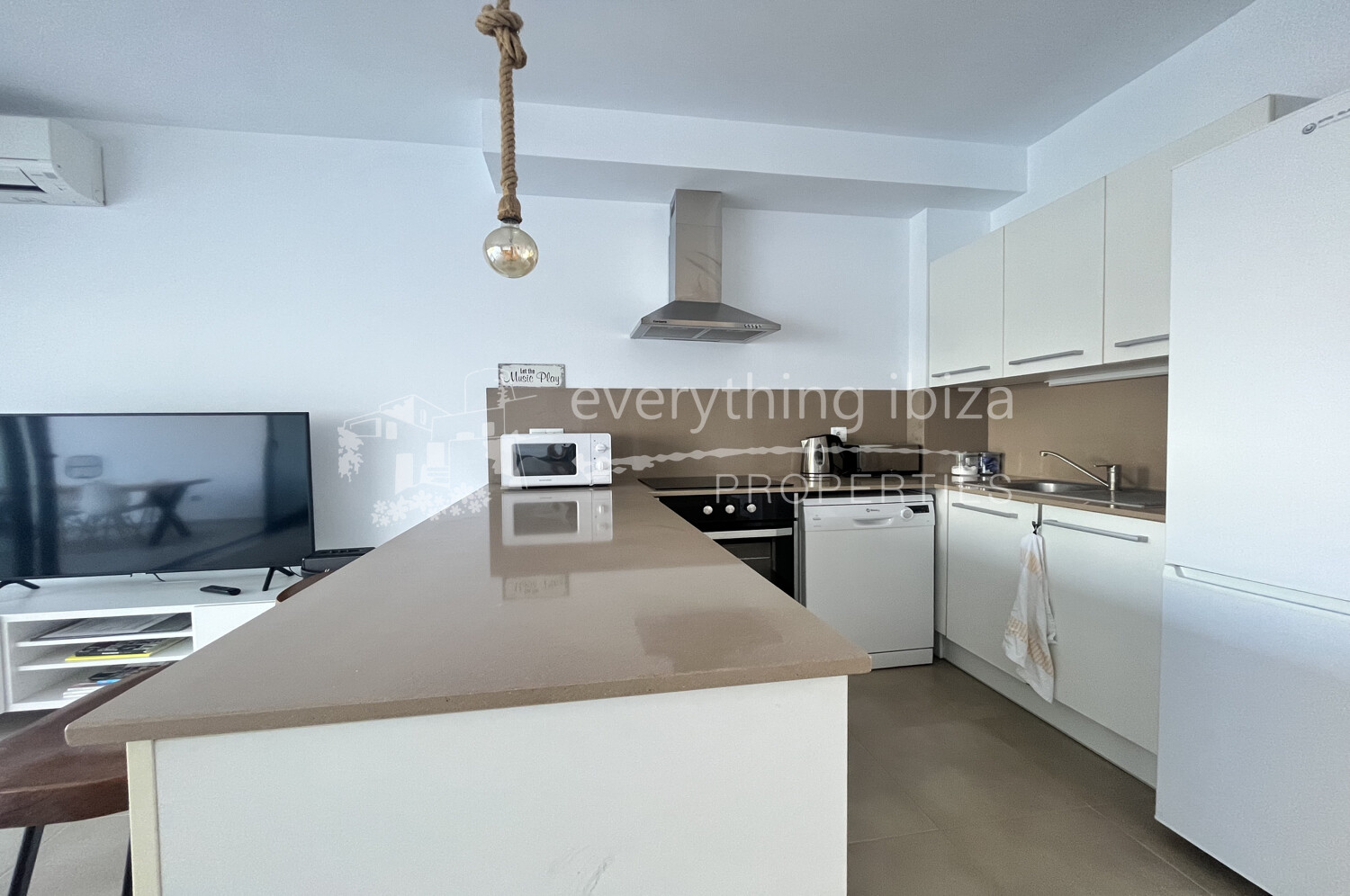 Modern Elegant 3 Bed Townhouse near Cala Tarida Beach, ref. 1530, for sale in Ibiza by everything ibiza Properties