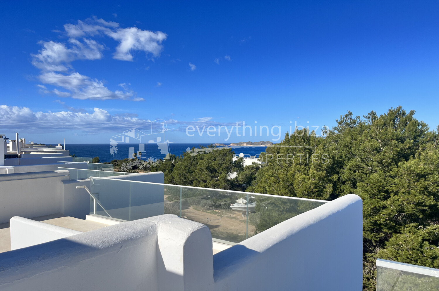 Modern Elegant 3 Bed Townhouse near Cala Tarida Beach, ref. 1530, for sale in Ibiza by everything ibiza Properties