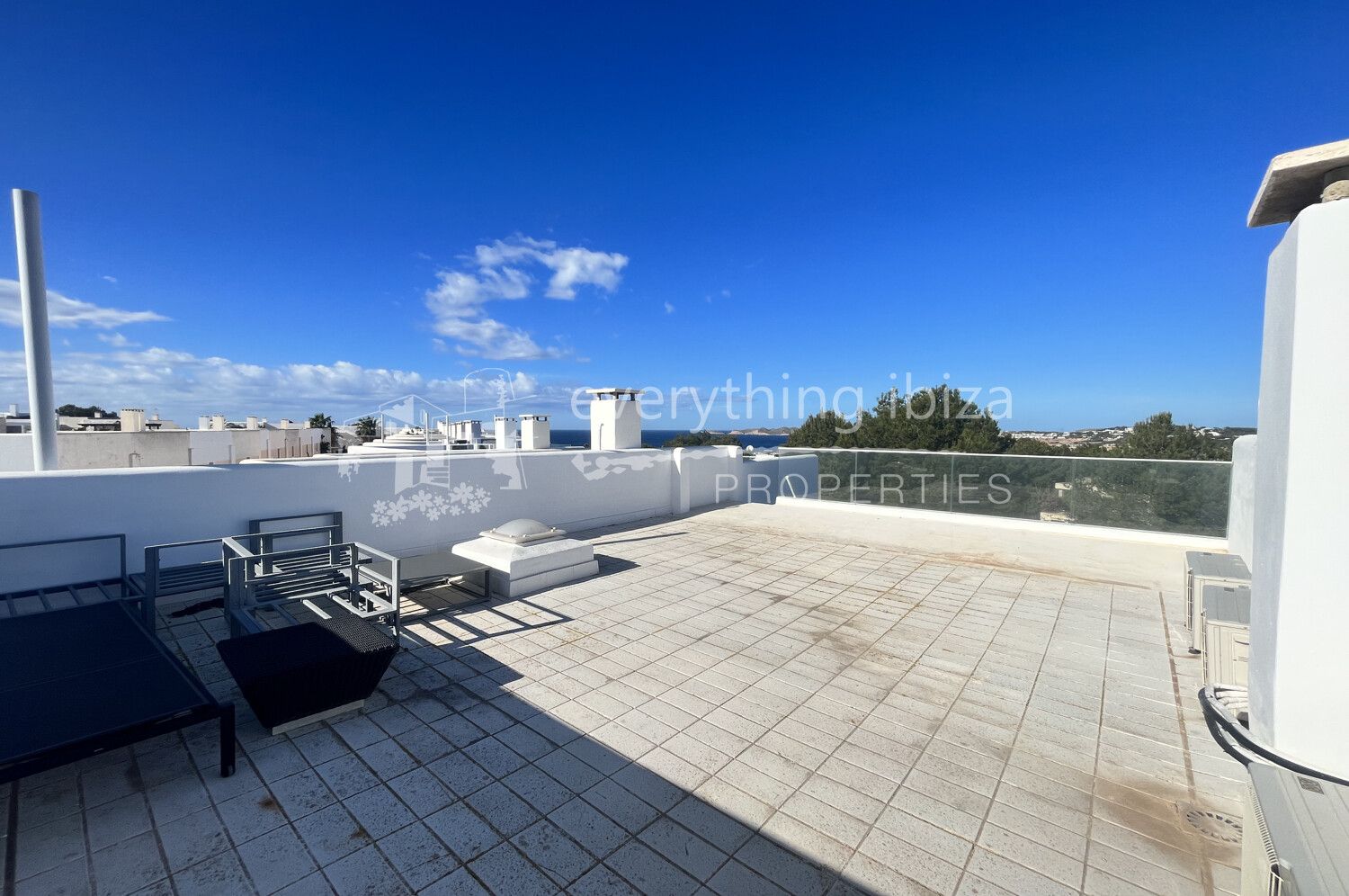 Modern Elegant 3 Bed Townhouse near Cala Tarida Beach, ref. 1530, for sale in Ibiza by everything ibiza Properties