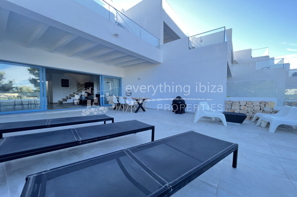 Modern Elegant 3 Bed Townhouse near Cala Tarida Beach, ref. 1530, for sale in Ibiza by everything ibiza Properties