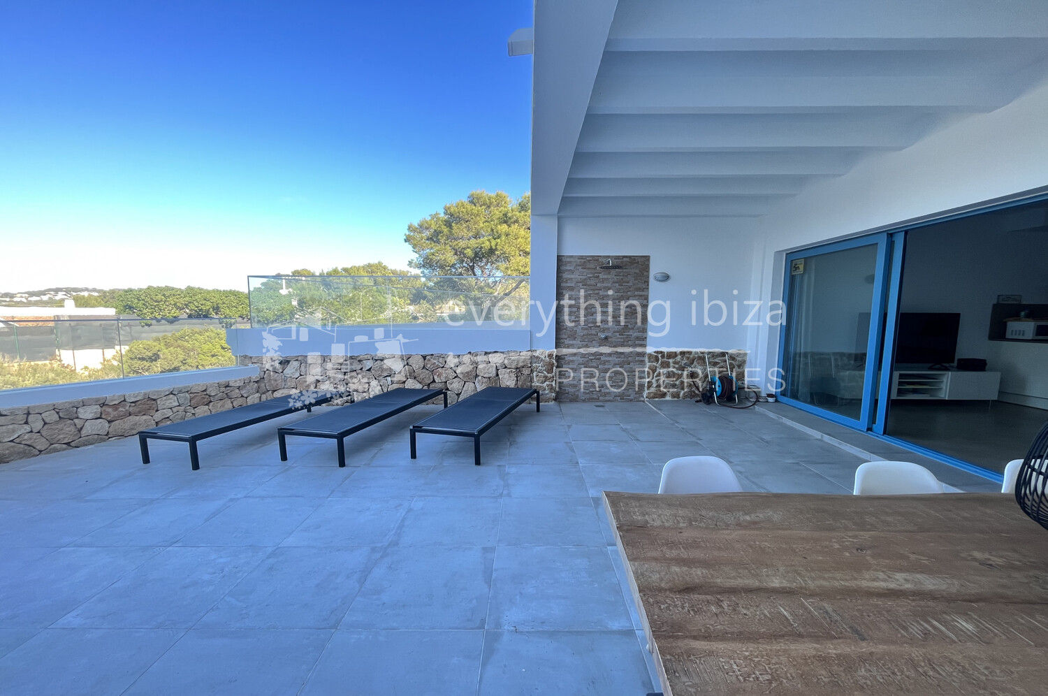 Modern Elegant 3 Bed Townhouse near Cala Tarida Beach, ref. 1530, for sale in Ibiza by everything ibiza Properties