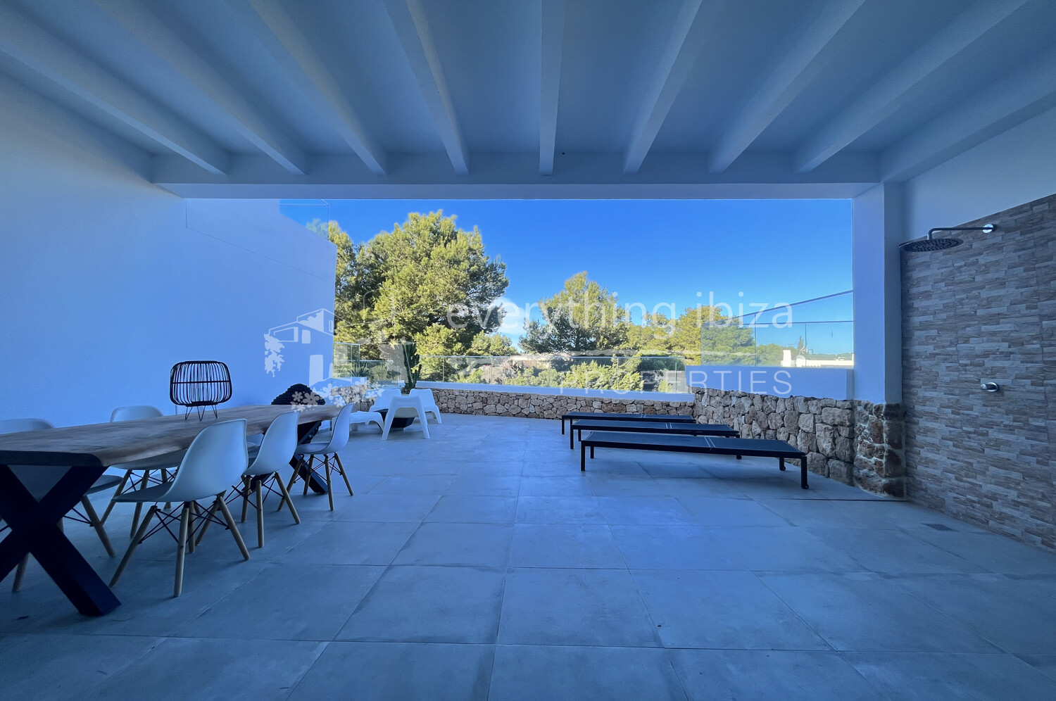 Modern Elegant 3 Bed Townhouse near Cala Tarida Beach, ref. 1530, for sale in Ibiza by everything ibiza Properties