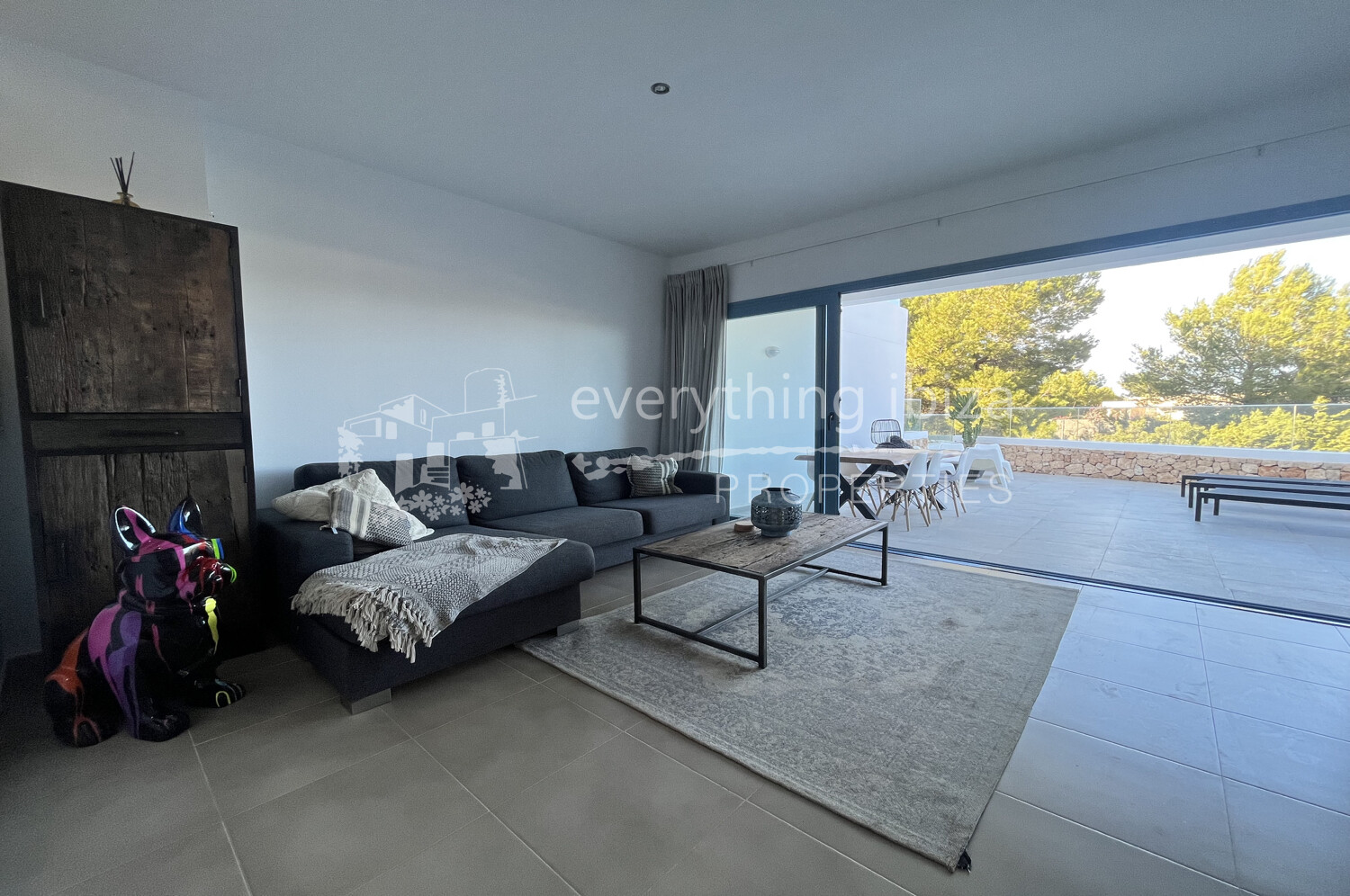Modern Elegant 3 Bed Townhouse near Cala Tarida Beach, ref. 1530, for sale in Ibiza by everything ibiza Properties