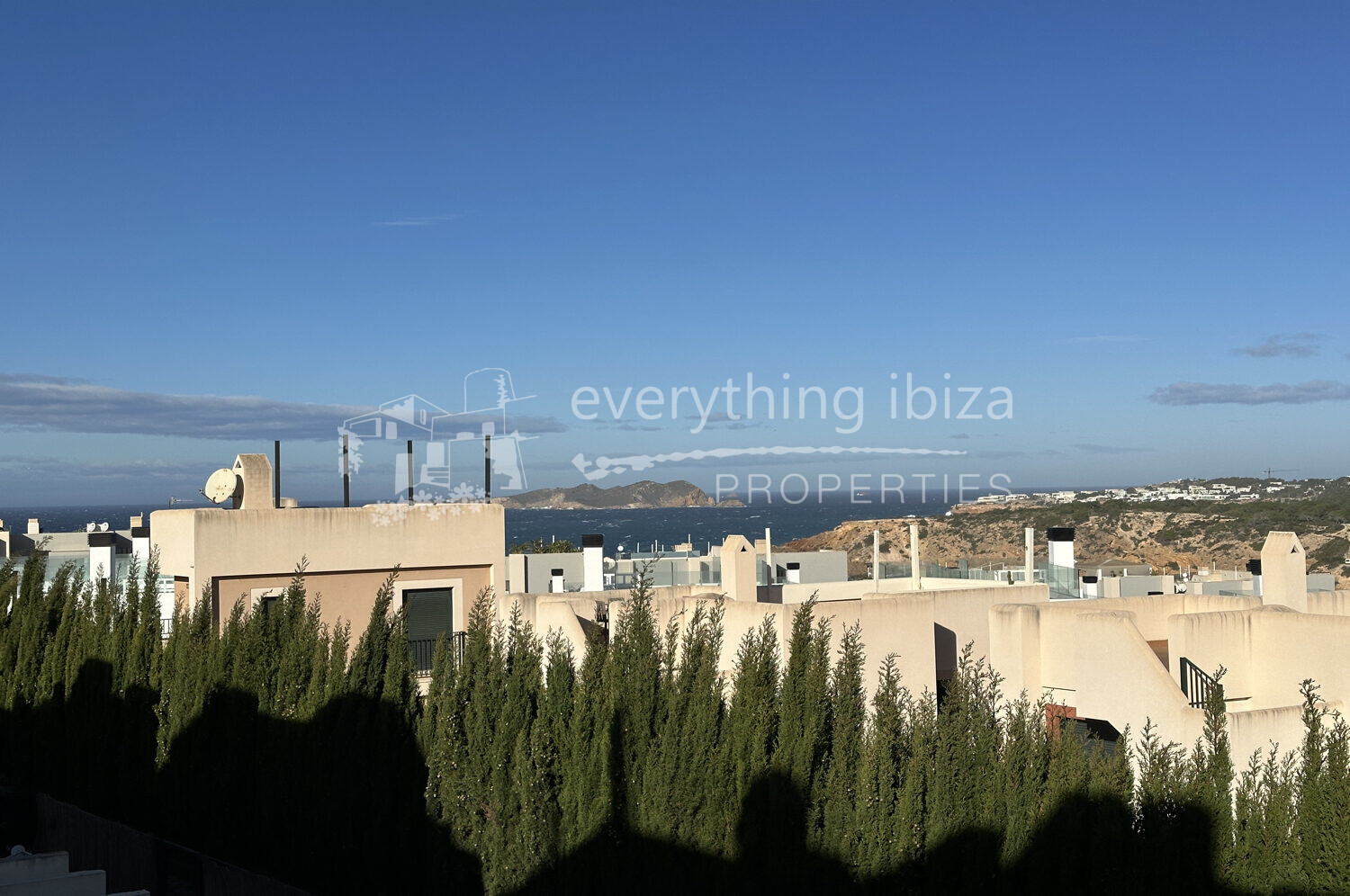 Impressive Modern Townhouse with Sea and Sunset Views, ref. 1527, for sale in Ibiza by everything ibiza Properties