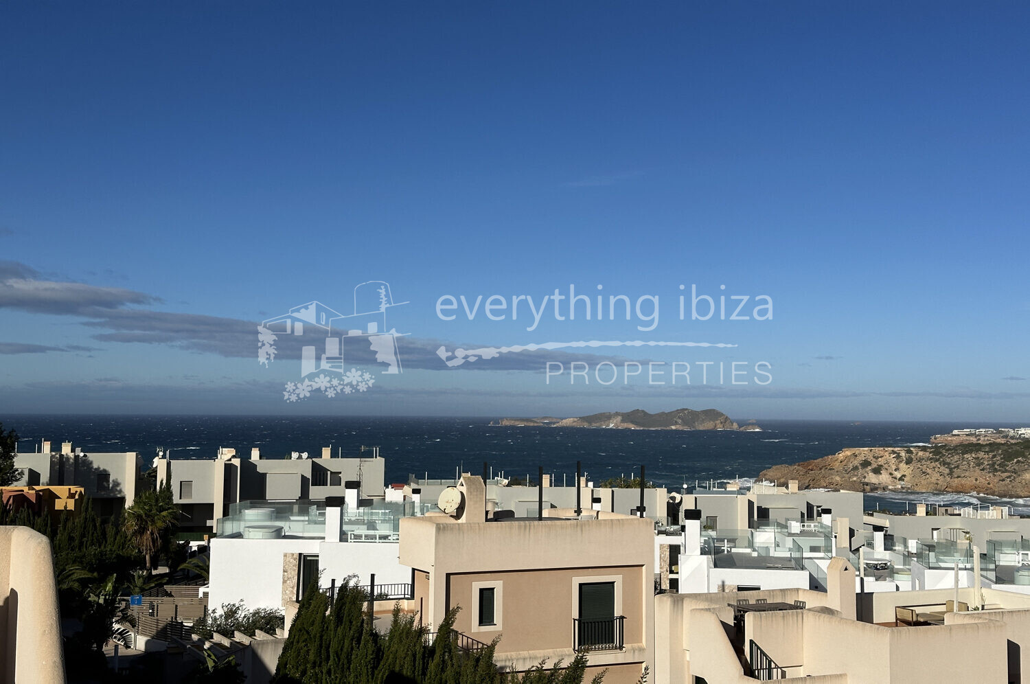 Impressive Modern Townhouse with Sea and Sunset Views, ref. 1527, for sale in Ibiza by everything ibiza Properties