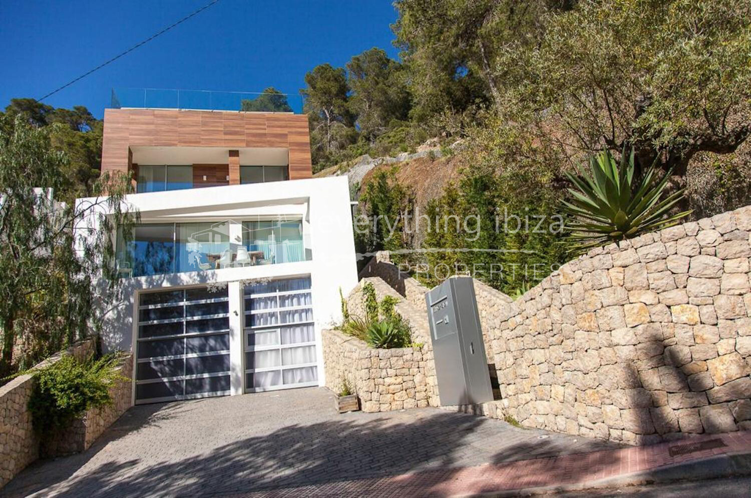 Stunning Contemporary Villa in Elevated Position with Super Views, ref. 1540, for sale in Ibiza by everything ibiza Properties