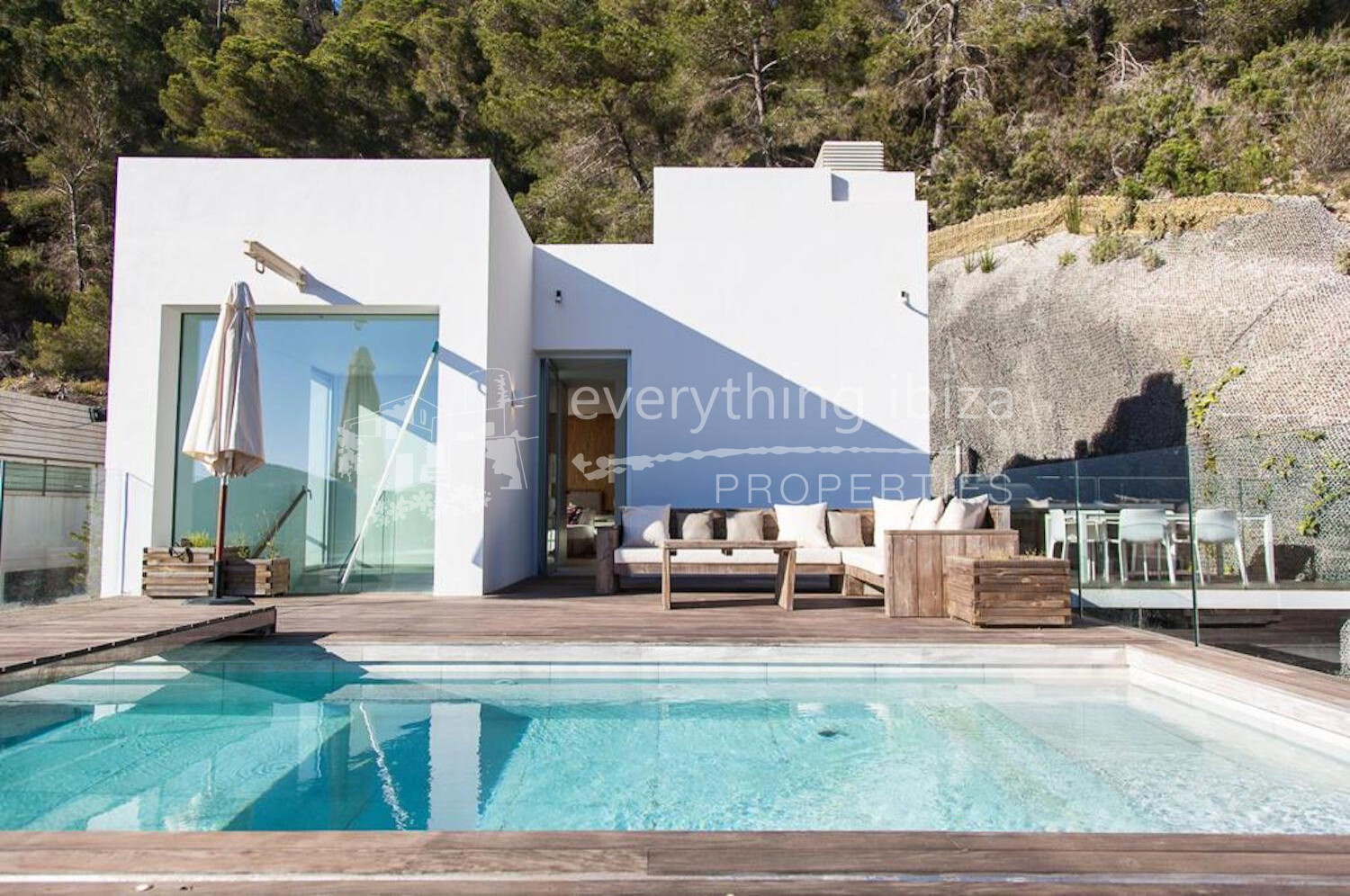 Stunning Contemporary Villa in Elevated Position with Super Views, ref. 1540, for sale in Ibiza by everything ibiza Properties