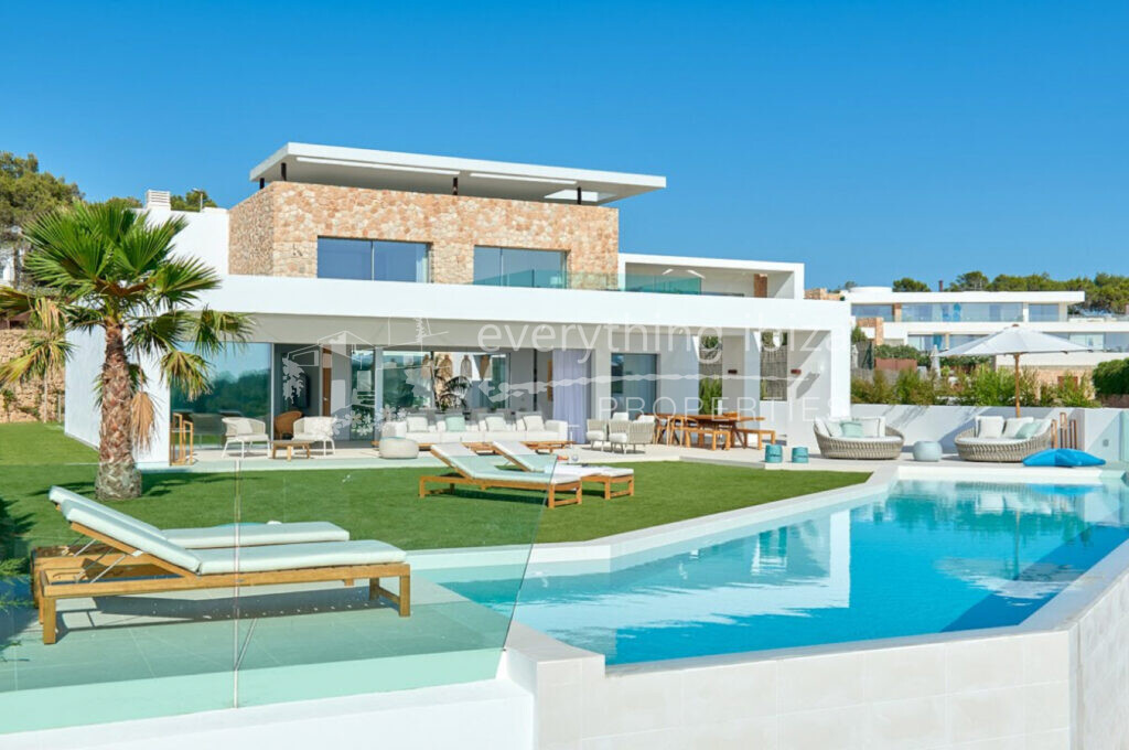 Brand New Luxury Villa Close to the Beach with Fantastic Views, ref. 1541, for sale in Ibiza by everything ibiza Properties