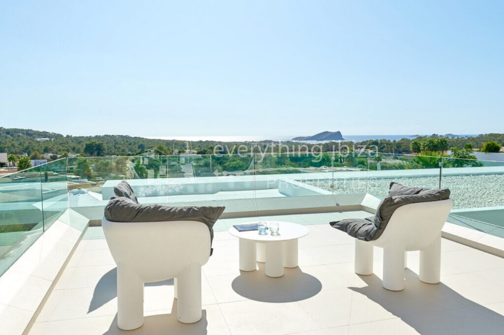Brand New Luxury Villa Close to the Beach with Fantastic Views, ref. 1541, for sale in Ibiza by everything ibiza Properties