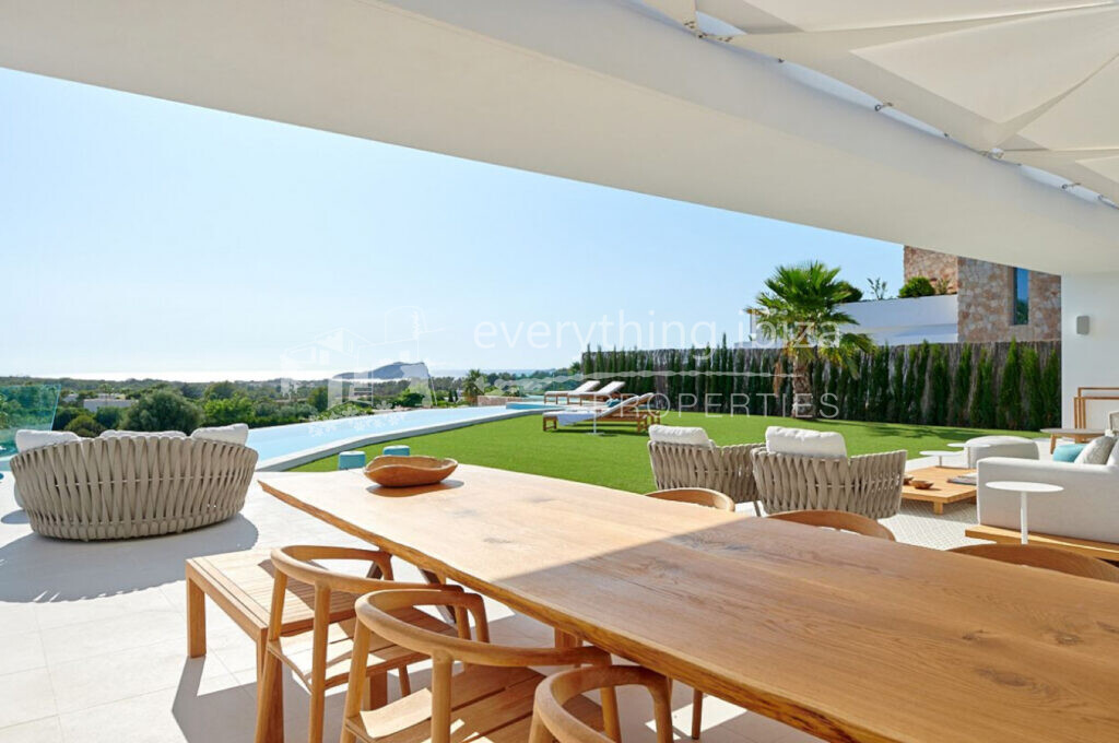 Brand New Luxury Villa Close to the Beach with Fantastic Views, ref. 1541, for sale in Ibiza by everything ibiza Properties