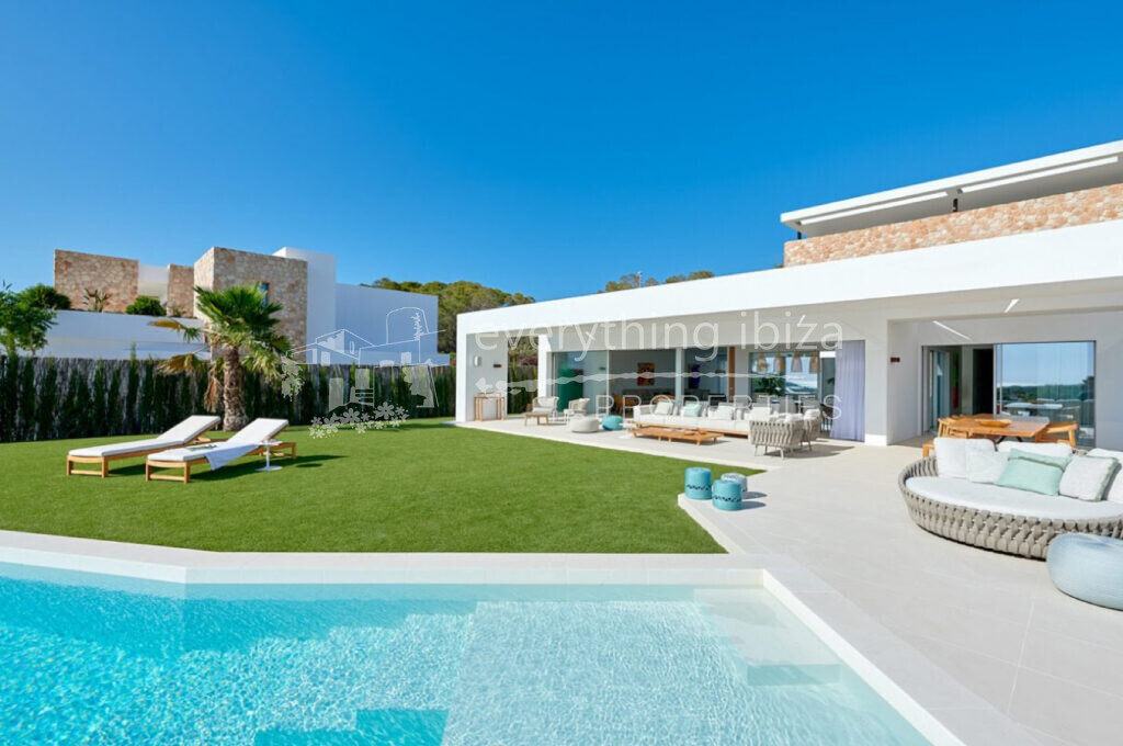 Brand New Luxury Villa Close to the Beach with Fantastic Views, ref. 1541, for sale in Ibiza by everything ibiza Properties