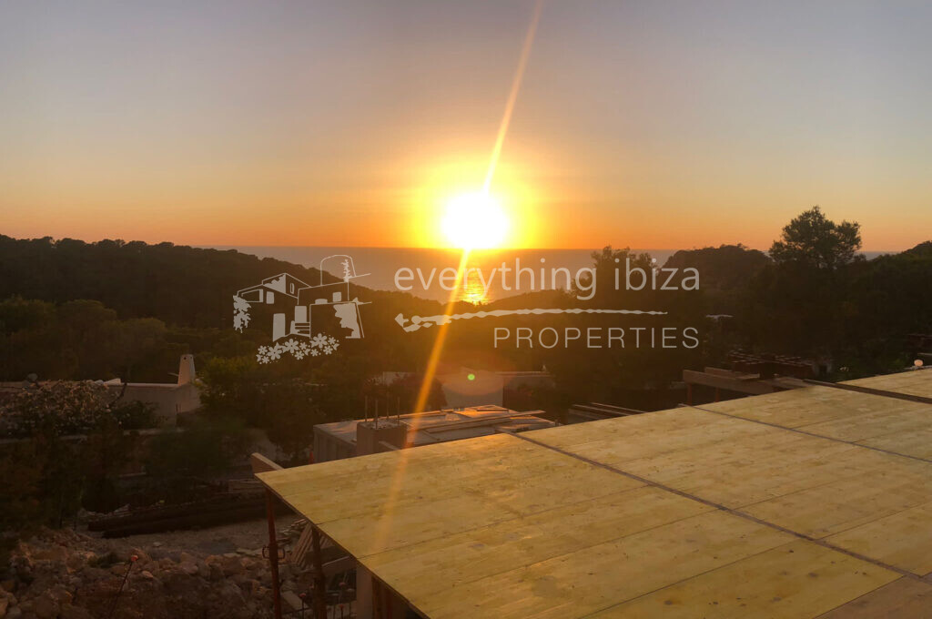 Plot, License & Project in a Stunning Sea & Sunset Facing Location, ref. 1545, for sale in Ibiza by everything ibiza Properties