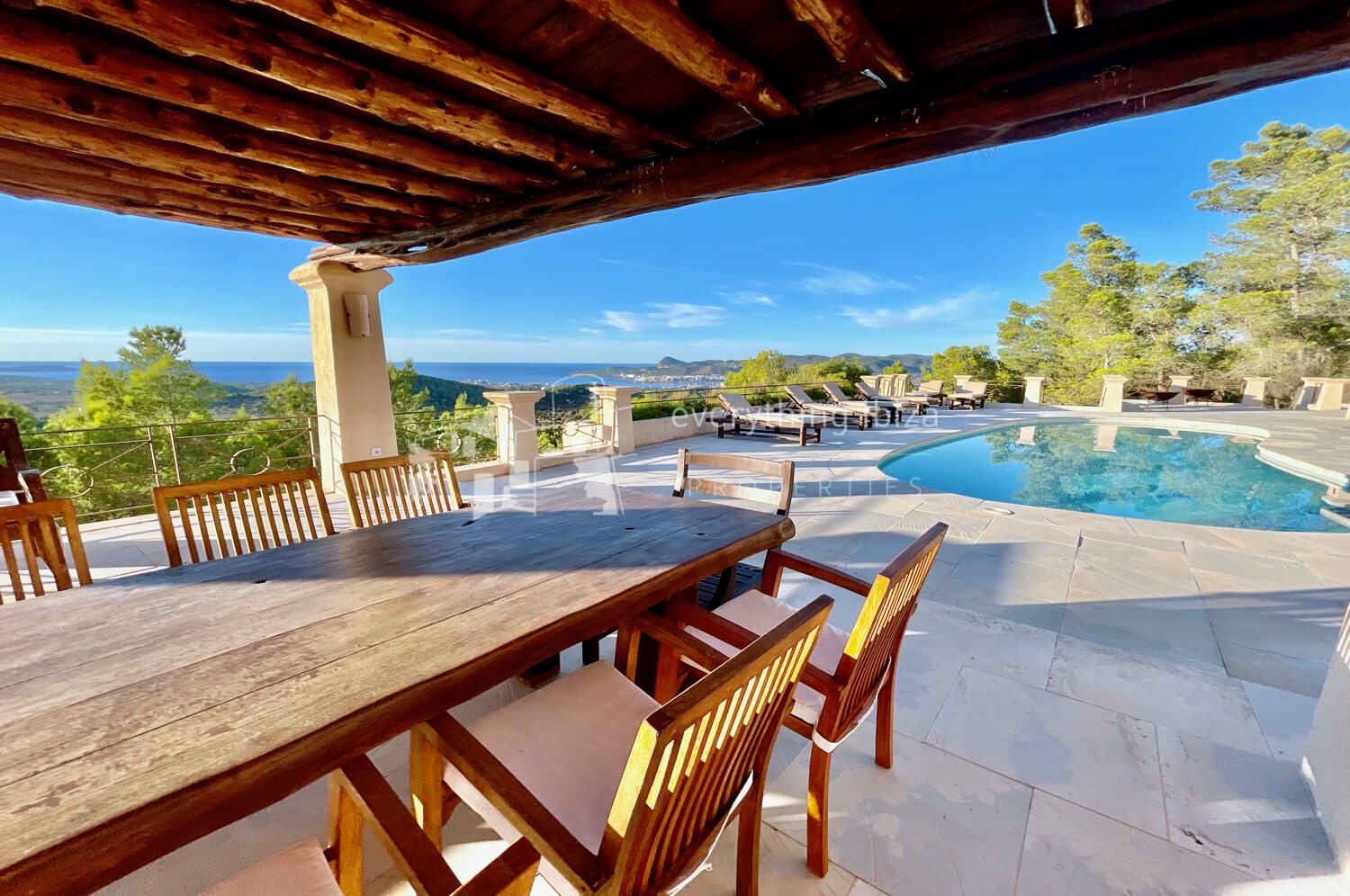 Magnificent Villa with Tourist License and Stunning Sea & Sunset Views, ref. 1547, for sale in Ibiza by everything ibiza Properties