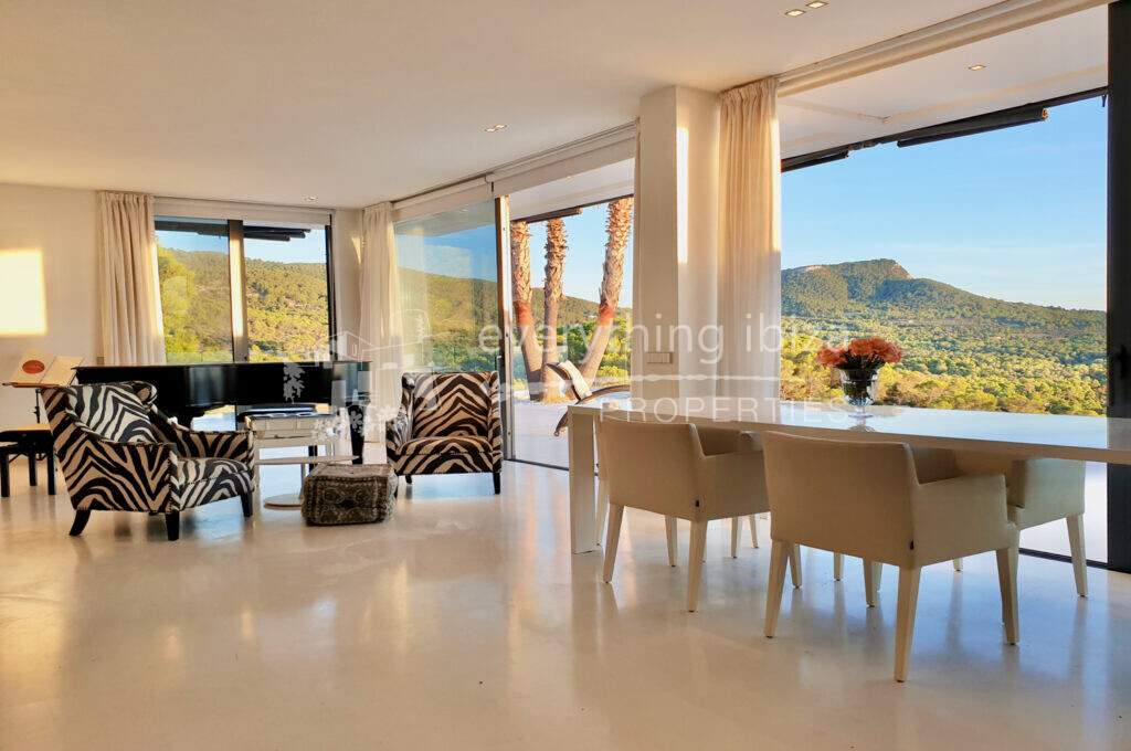 Stunning Contemporary Villa with Amazing Sea, Sunset & Es Vedra Views, ref. 1550, for sale in Ibiza by everything ibiza Properties