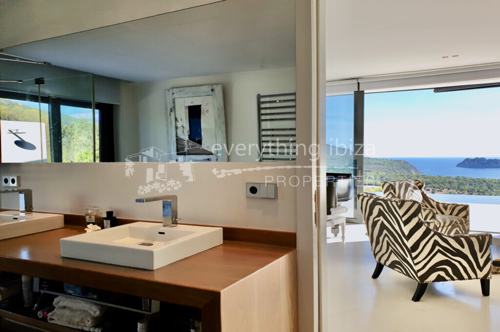 Stunning Contemporary Villa with Amazing Sea, Sunset & Es Vedra Views, ref. 1550, for sale in Ibiza by everything ibiza Properties