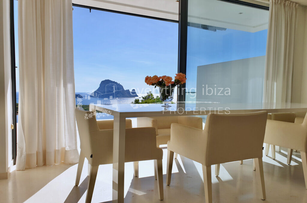 Stunning Contemporary Villa with Amazing Sea, Sunset & Es Vedra Views, ref. 1550, for sale in Ibiza by everything ibiza Properties
