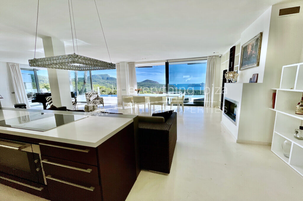 Stunning Contemporary Villa with Amazing Sea, Sunset & Es Vedra Views, ref. 1550, for sale in Ibiza by everything ibiza Properties